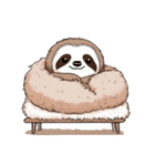 布団ナマケモノ（個別スタンプ：7）
