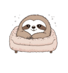 布団ナマケモノ（個別スタンプ：14）
