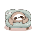 布団ナマケモノ（個別スタンプ：16）