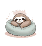 布団ナマケモノ（個別スタンプ：28）