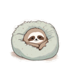 布団ナマケモノ（個別スタンプ：33）