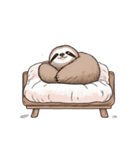 布団ナマケモノ（個別スタンプ：35）
