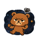 クマと宇宙の大冒険@SFW（個別スタンプ：22）