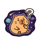 カピバラと宇宙の夢@SFW（個別スタンプ：8）