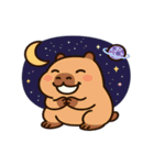 カピバラと宇宙の夢@SFW（個別スタンプ：11）