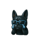 クールすぎる黒犬スタンプ その1（個別スタンプ：29）