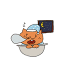 (うごかない)かぎしっぽすたんぷ（個別スタンプ：12）