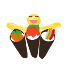 絵を描こう ランチは何にしよう（個別スタンプ：4）