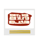 絵を描こう ランチは何にしよう（個別スタンプ：25）