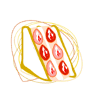 絵を描こう ランチは何にしよう（個別スタンプ：26）