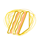 絵を描こう ランチは何にしよう（個別スタンプ：27）