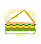 絵を描こう ランチは何にしよう（個別スタンプ：28）
