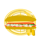 絵を描こう ランチは何にしよう（個別スタンプ：29）