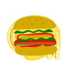 絵を描こう ランチは何にしよう（個別スタンプ：30）