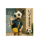 サッカー馬鹿の平凡な日常（個別スタンプ：5）