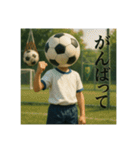 サッカー馬鹿の平凡な日常（個別スタンプ：14）