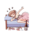 ドタバタ バレエ 教室 ギャグ 爆笑（個別スタンプ：4）