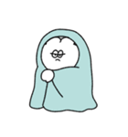 表情豊かな無気力動物（うさぎ）（個別スタンプ：3）