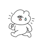 表情豊かな無気力動物（うさぎ）（個別スタンプ：8）