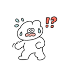 表情豊かな無気力動物（うさぎ）（個別スタンプ：24）