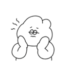 表情豊かな無気力動物（うさぎ）（個別スタンプ：29）