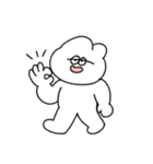 表情豊かな無気力動物（うさぎ）（個別スタンプ：33）