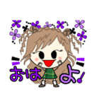 ルーズgirl❤︎日常（個別スタンプ：3）