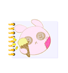 パッチワークうさぎの「うさっち」（個別スタンプ：2）