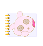 パッチワークうさぎの「うさっち」（個別スタンプ：17）