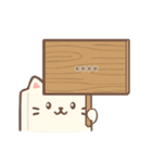豆腐猫 - 自由に書いてスタンプ（個別スタンプ：10）