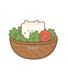 豆腐猫 - 自由に書いてスタンプ（個別スタンプ：25）