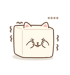 豆腐猫 - 自由に書いてスタンプ（個別スタンプ：28）