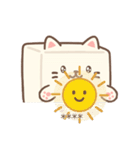 豆腐猫 - 自由に書いてスタンプ（個別スタンプ：40）