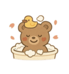 やさしいクマちゃん〜日常・春夏秋冬〜（個別スタンプ：39）
