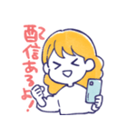 舞台追っかけ女子6（個別スタンプ：7）