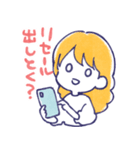 舞台追っかけ女子6（個別スタンプ：16）