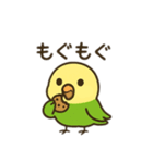 インコ日本語バージョン（個別スタンプ：7）