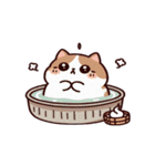 お風呂猫 恋してる,（個別スタンプ：19）