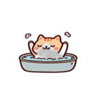 お風呂猫 恋してる,（個別スタンプ：27）