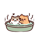 お風呂猫 恋してる,（個別スタンプ：29）