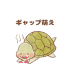 【推し活】のんびり亀（個別スタンプ：14）
