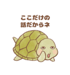 【推し活】のんびり亀（個別スタンプ：24）
