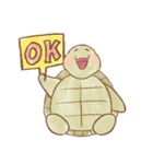 【推し活】のんびり亀（個別スタンプ：31）
