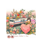 母の日記念❤️特別鉄道（個別スタンプ：3）