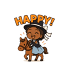 ハッピー クイーン・エマ（個別スタンプ：8）