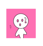 『しろくん』8歳が作ったスタンプ（個別スタンプ：4）