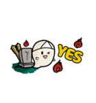 昔お化けくん (修正版（個別スタンプ：7）