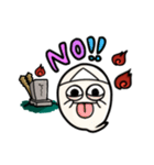昔お化けくん (修正版（個別スタンプ：8）