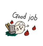 昔お化けくん (修正版（個別スタンプ：10）