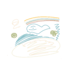 絵のシンプルです（個別スタンプ：7）